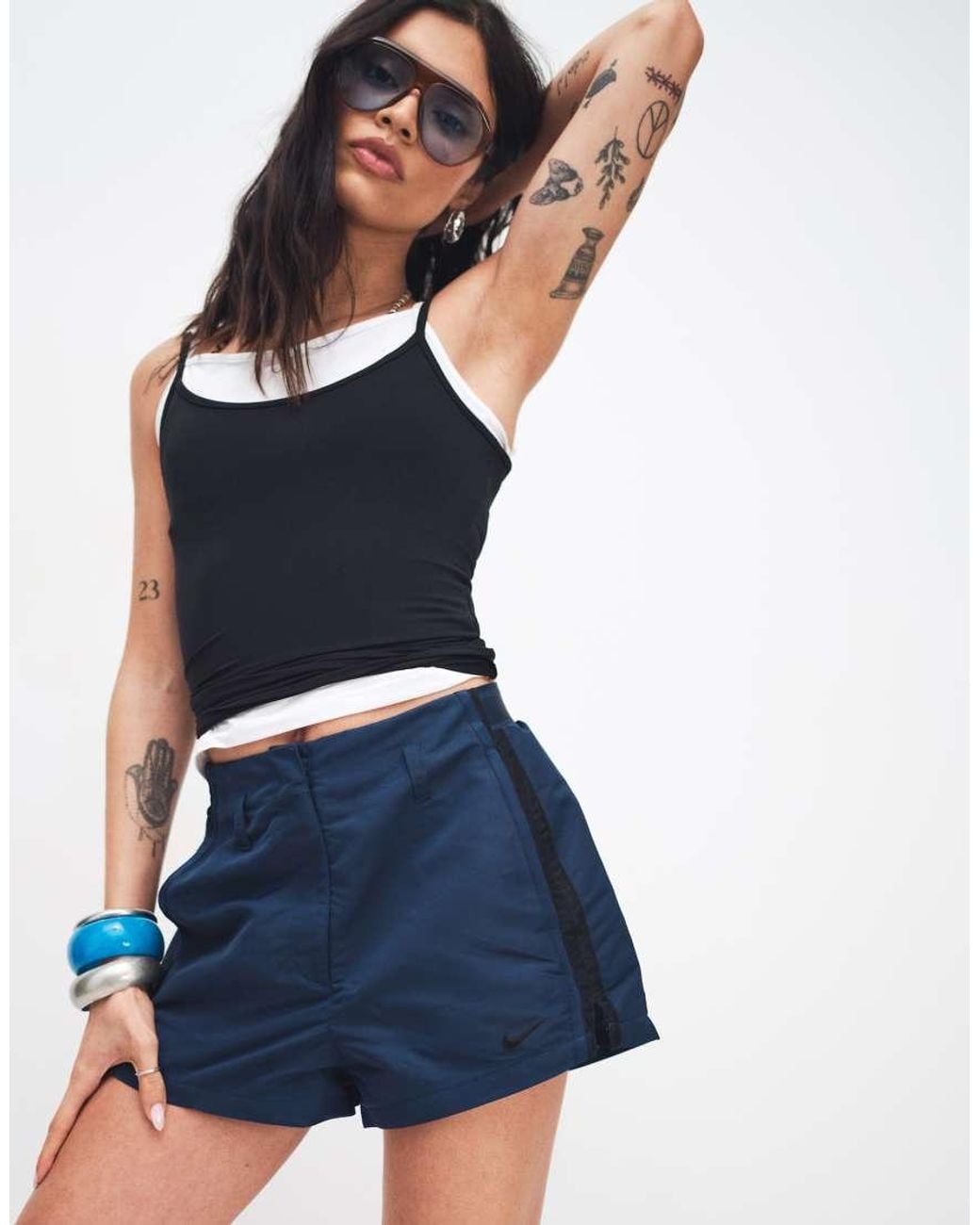 Nike Blue Street 2 Inch Shorts
