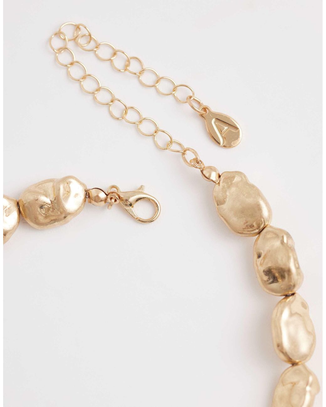 Accessorize Metallic – riviera – halskette mit perlen