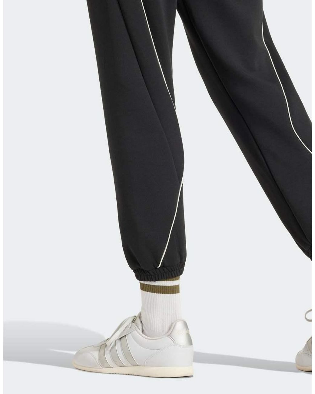Adidas Originals Black Stadium Small Logo Pant