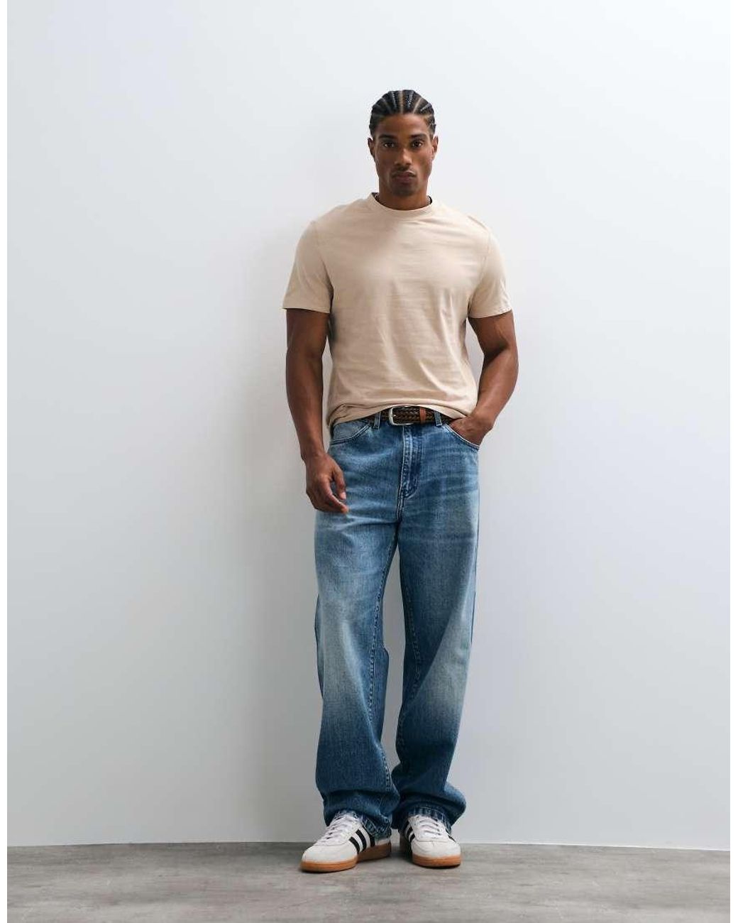 ASOS Natural Standard T-shirt for men