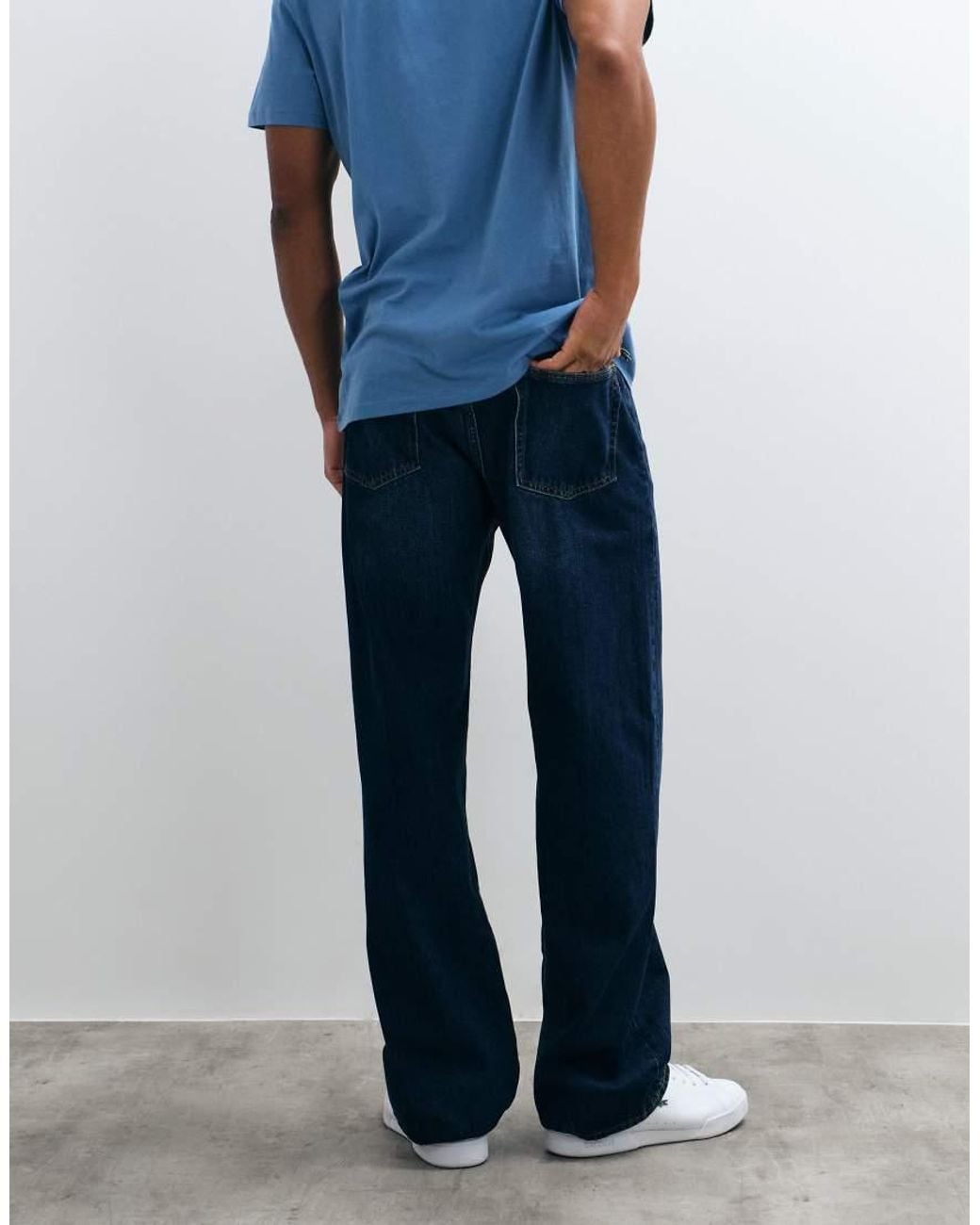 Gap Blue 90's Loose Straight Leg Jeans for men