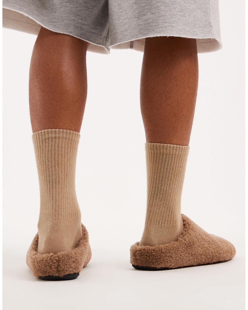 ASOS Brown Mule Slippers for men