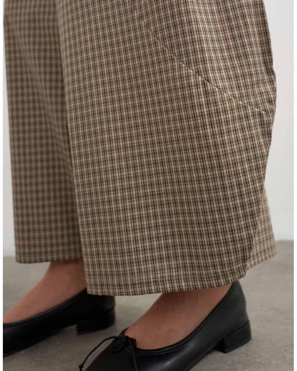 TOPSHOP Natural Co-ord Horseshoe Trouser