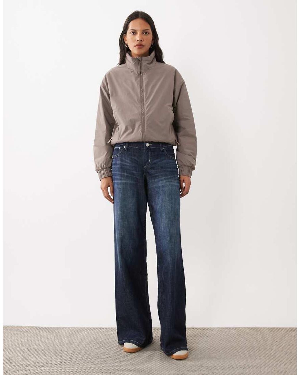 Columbia Brown Amazestretch Insulated Bomber Jacket