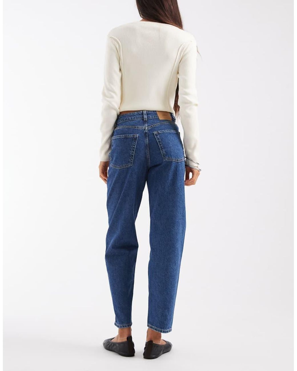 JJXX Blue Lisbon Mom Jeans