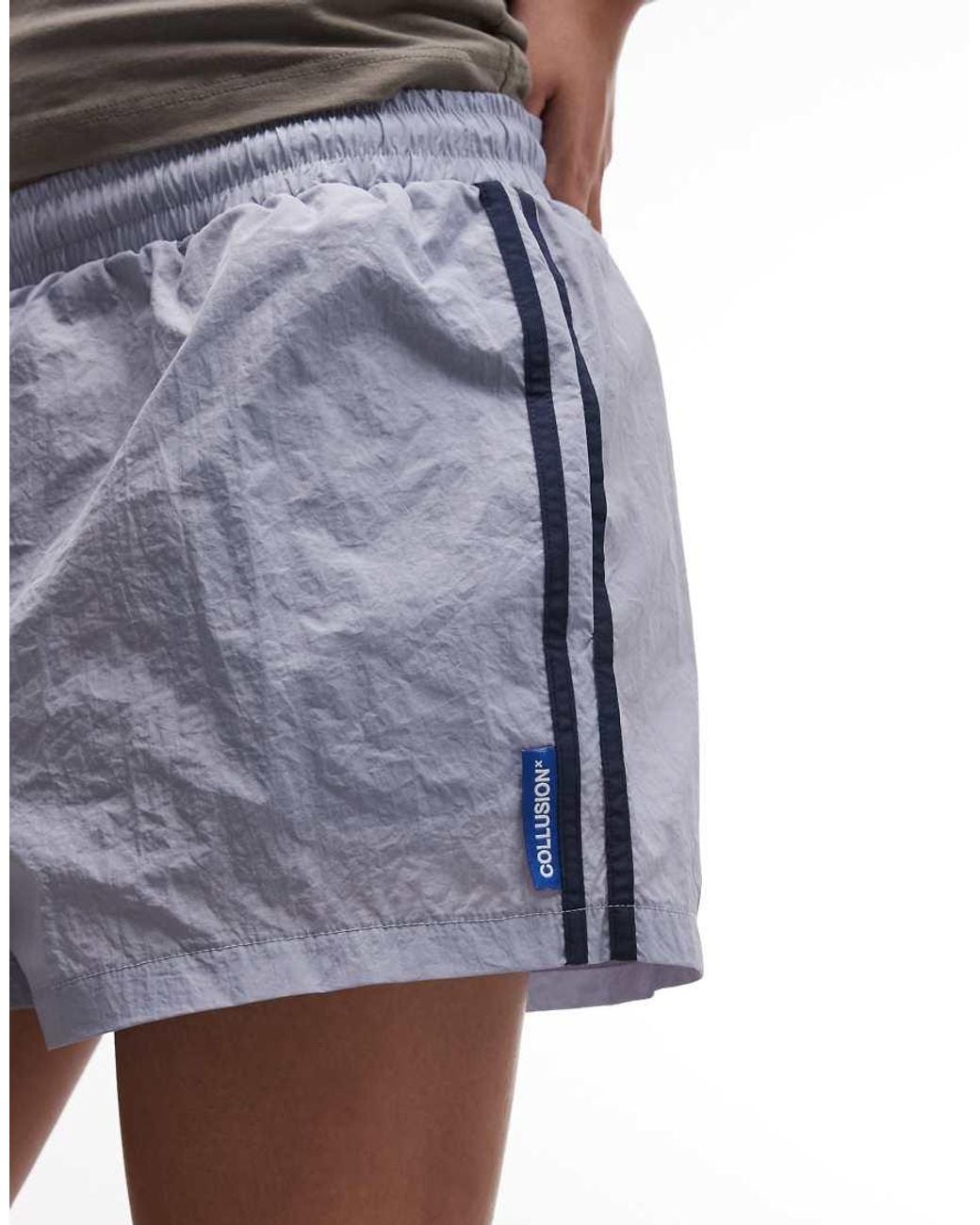 Collusion Blue Mini Track Short