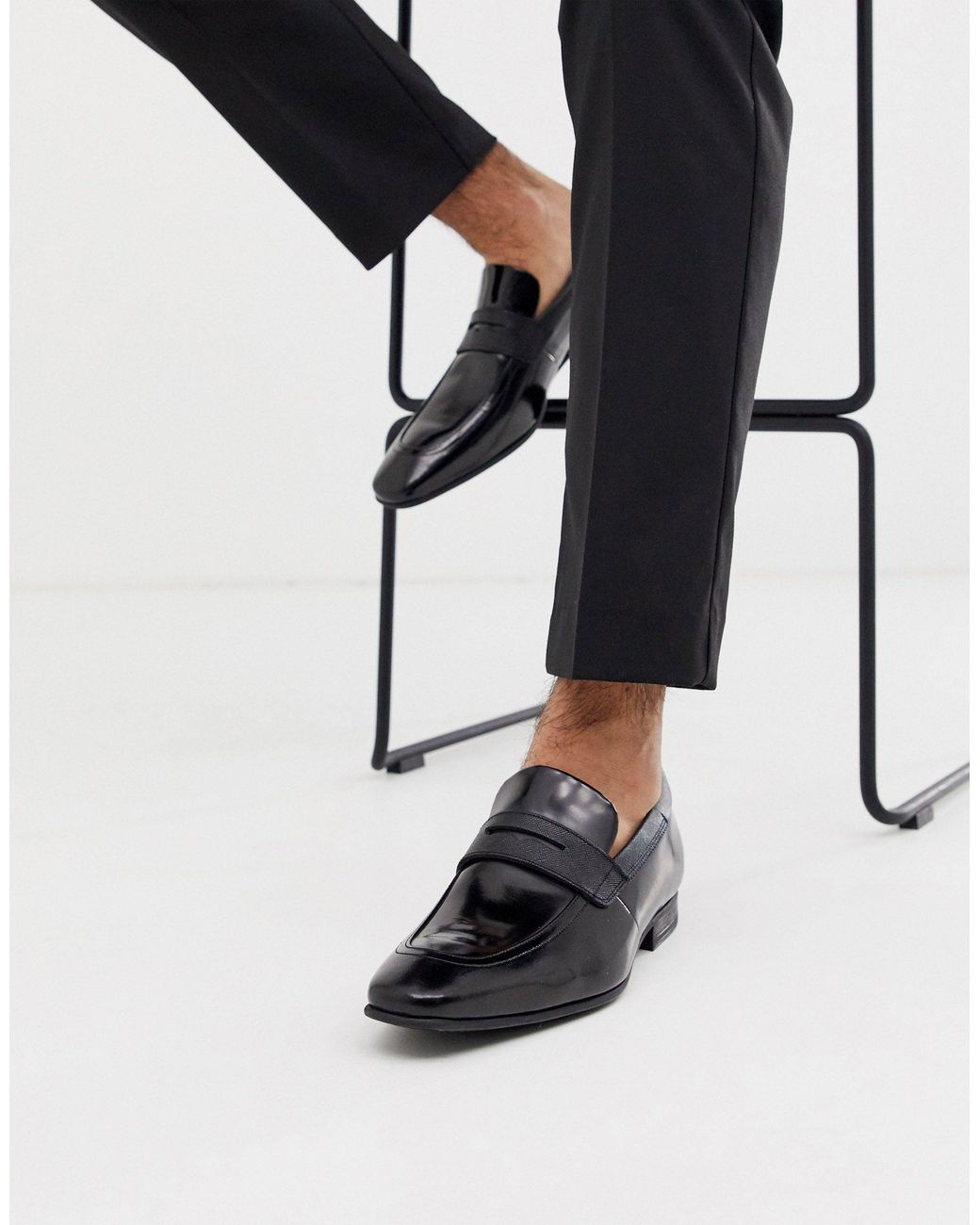Ted Baker Gaelhi Loafers in Black for 