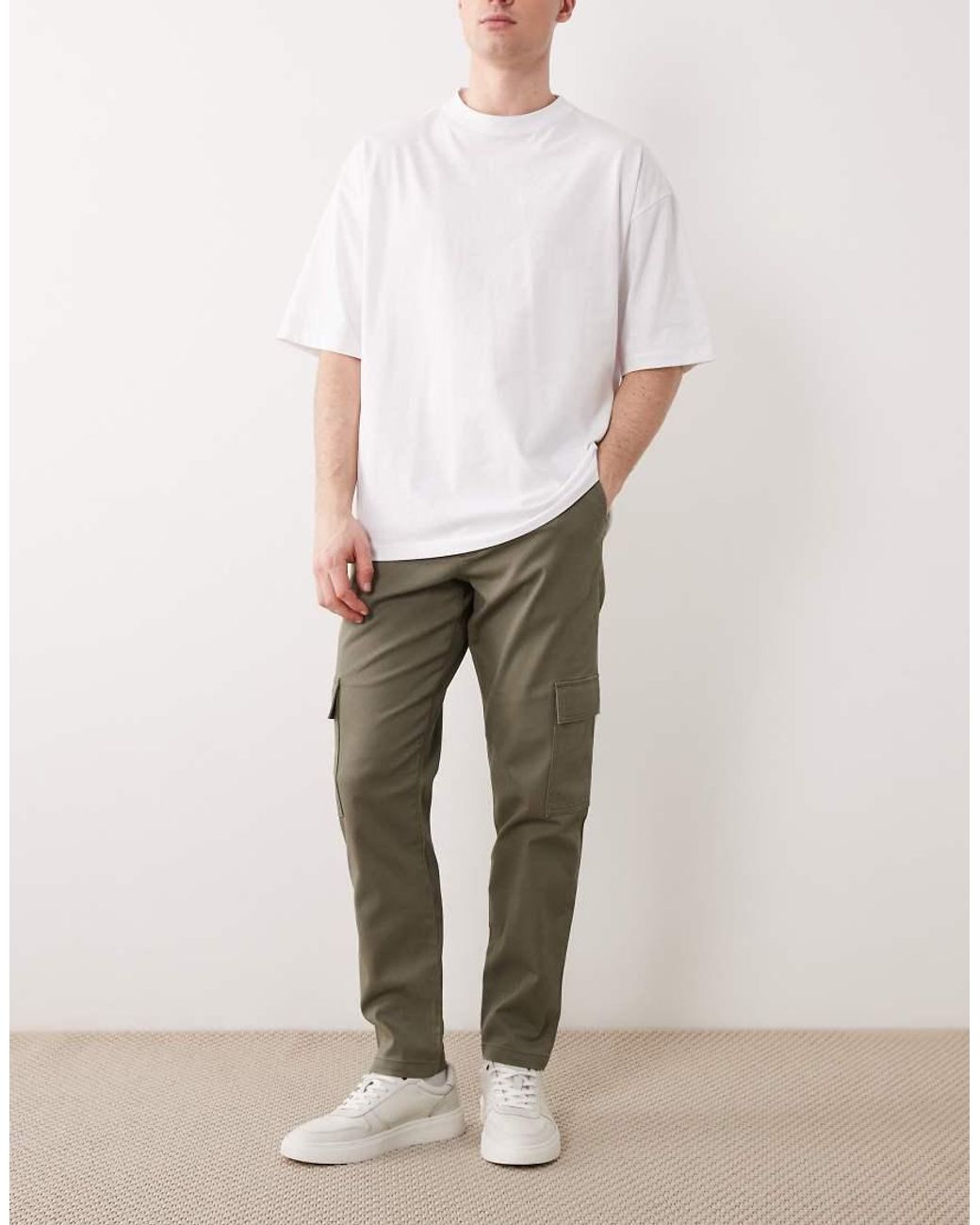 Pack De 3 Camisetas De Varios Colores Extragrandes Básicas Essentials De ASOS de hombre de color White