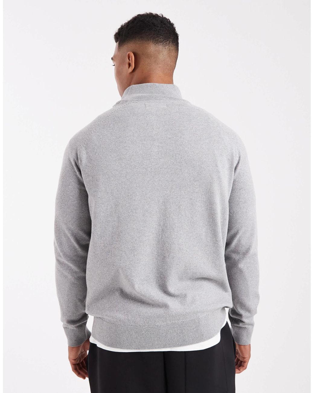 Threadbare – strickpullover in Gray für Herren