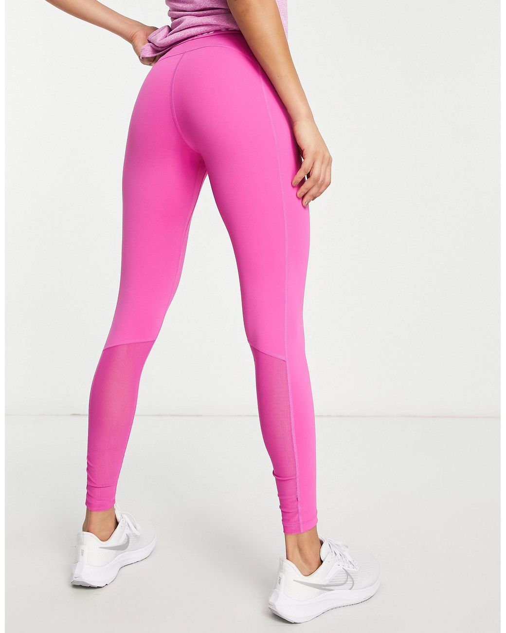 pink nike leggings just do it