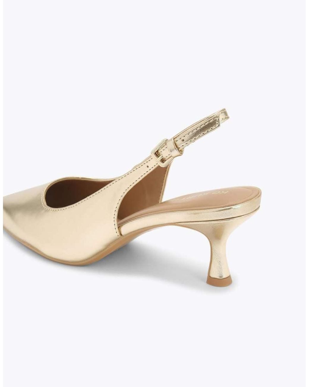 KG by Kurt Geiger White Tilly Heeled Shoes