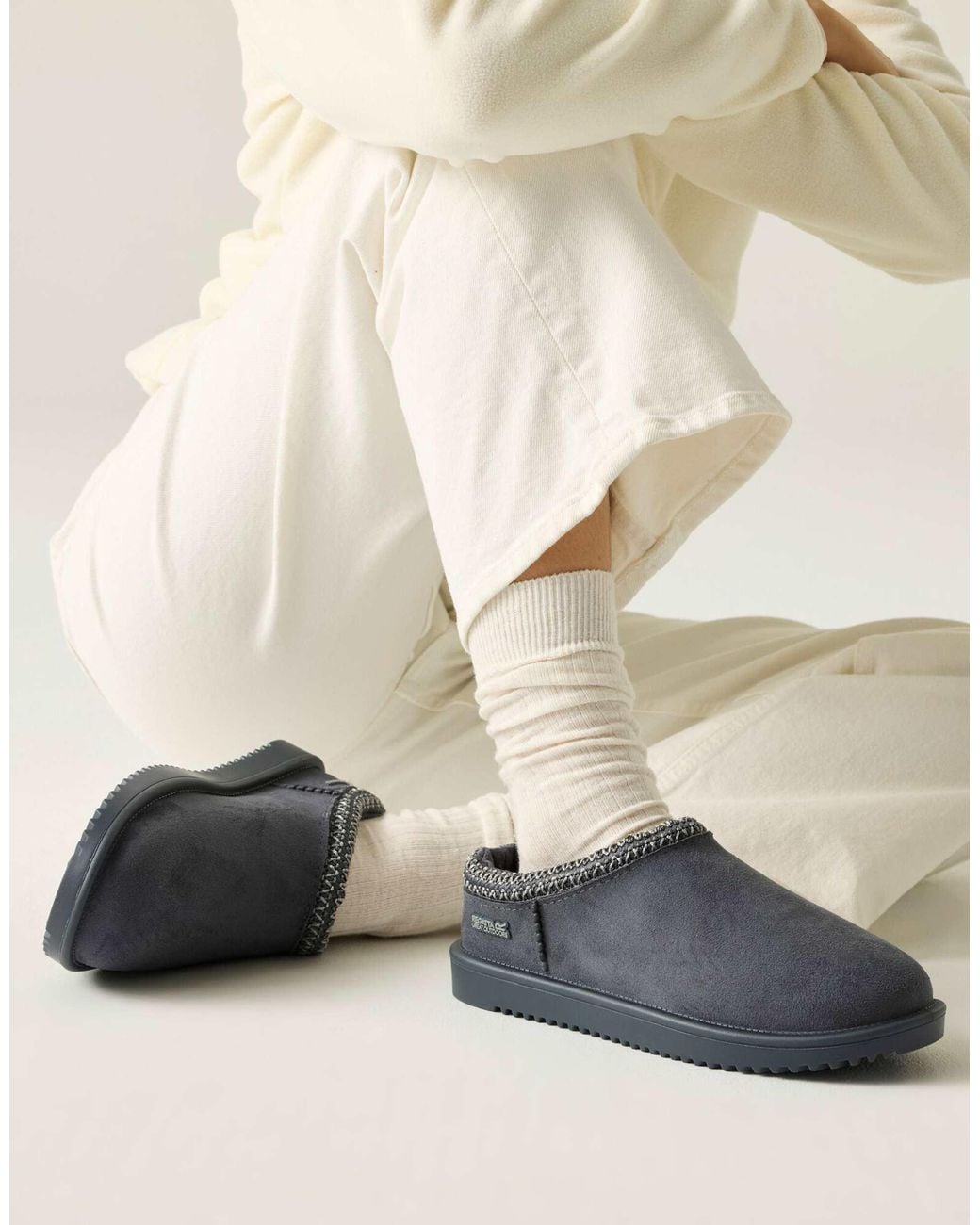 Regatta Natural – risley – wasserdichte mules
