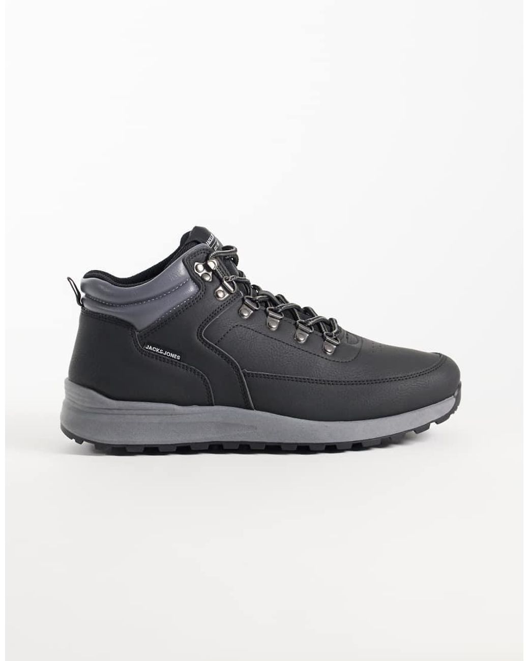 Jack & Jones Black Hiker Boots for men