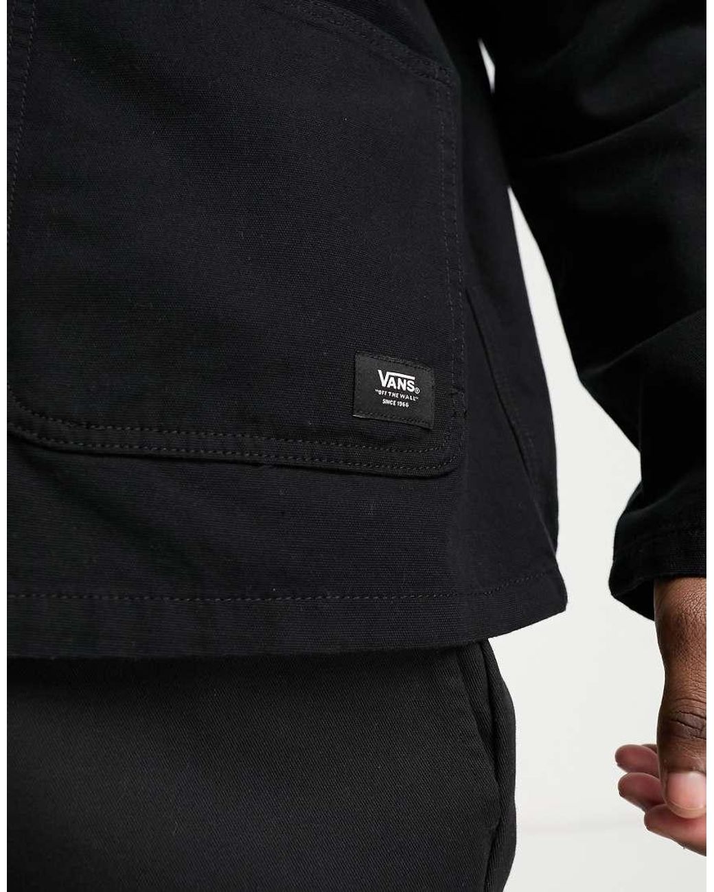 Vans Black Drill Chore Jacket for men