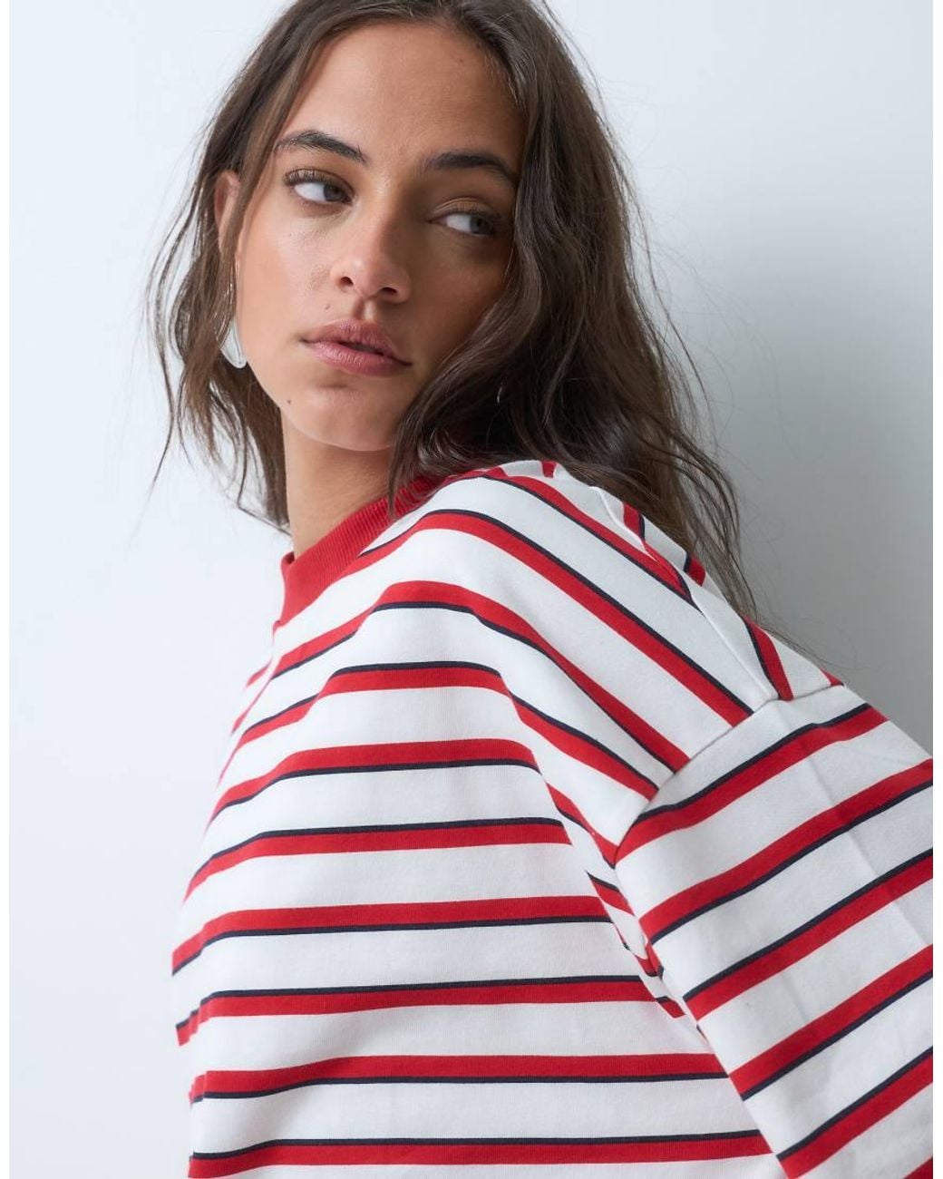 ASOS Red Long Sleeve T-shirt