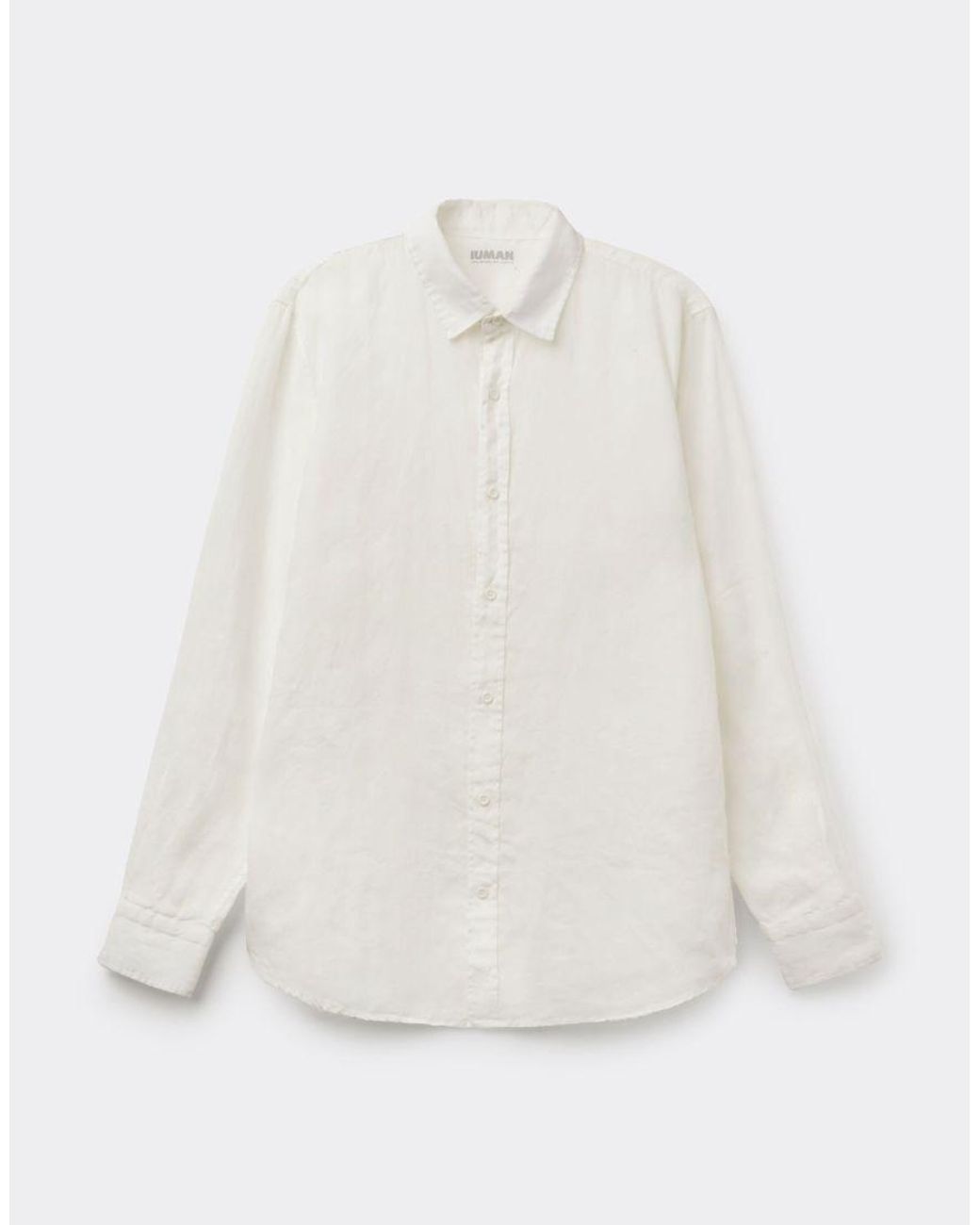 Intimissimi White 100% Linen Shirt for men
