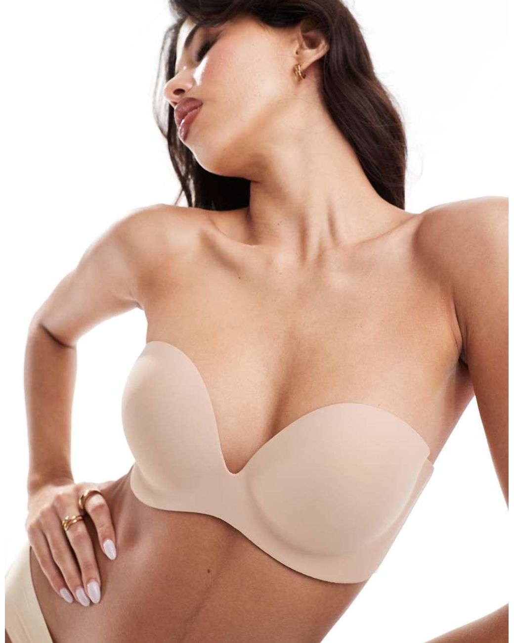 Bra sin tirantes ni espalda new arrivals