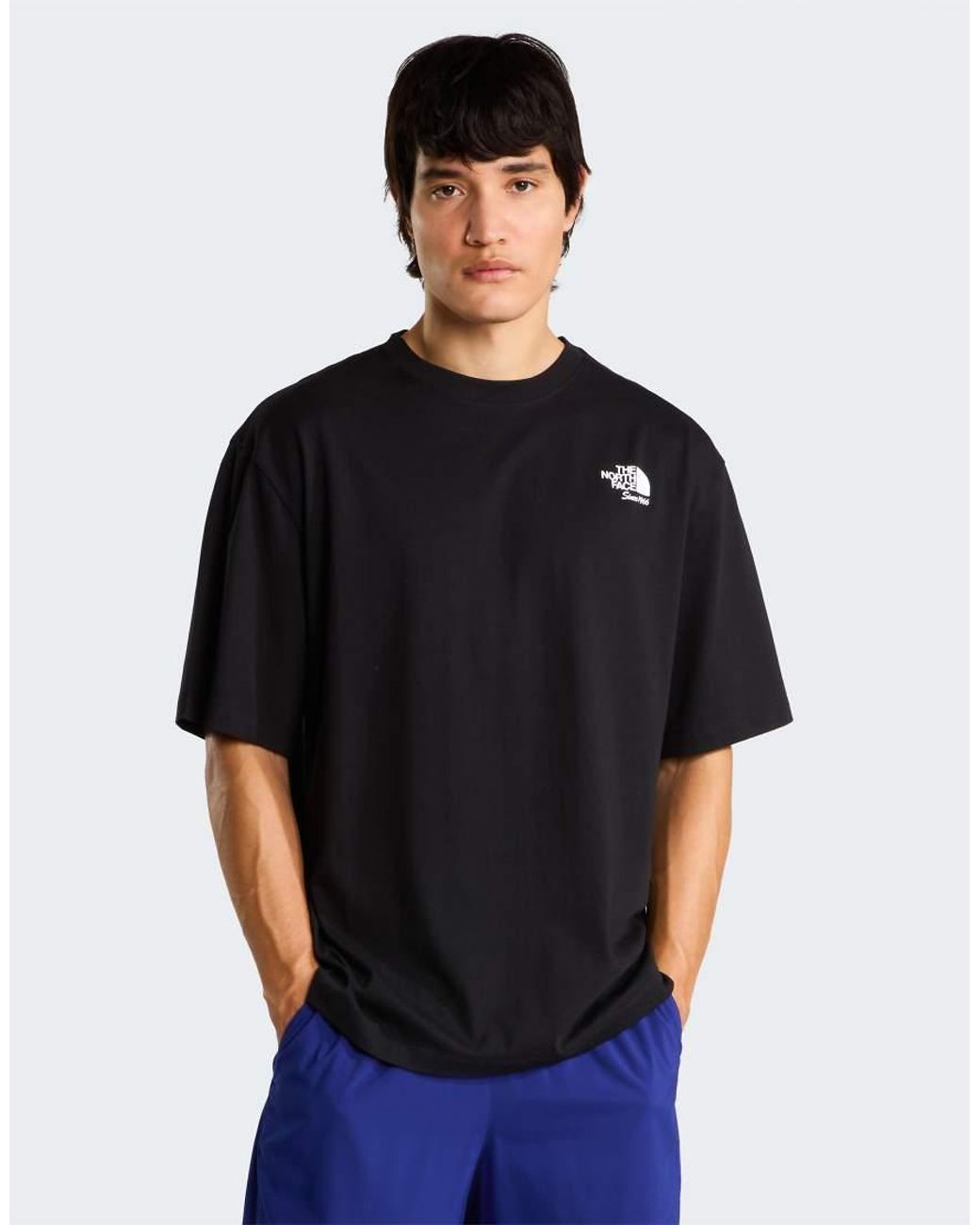 The North Face Black M Let's Be Buddies Oversized Ss Tee for men