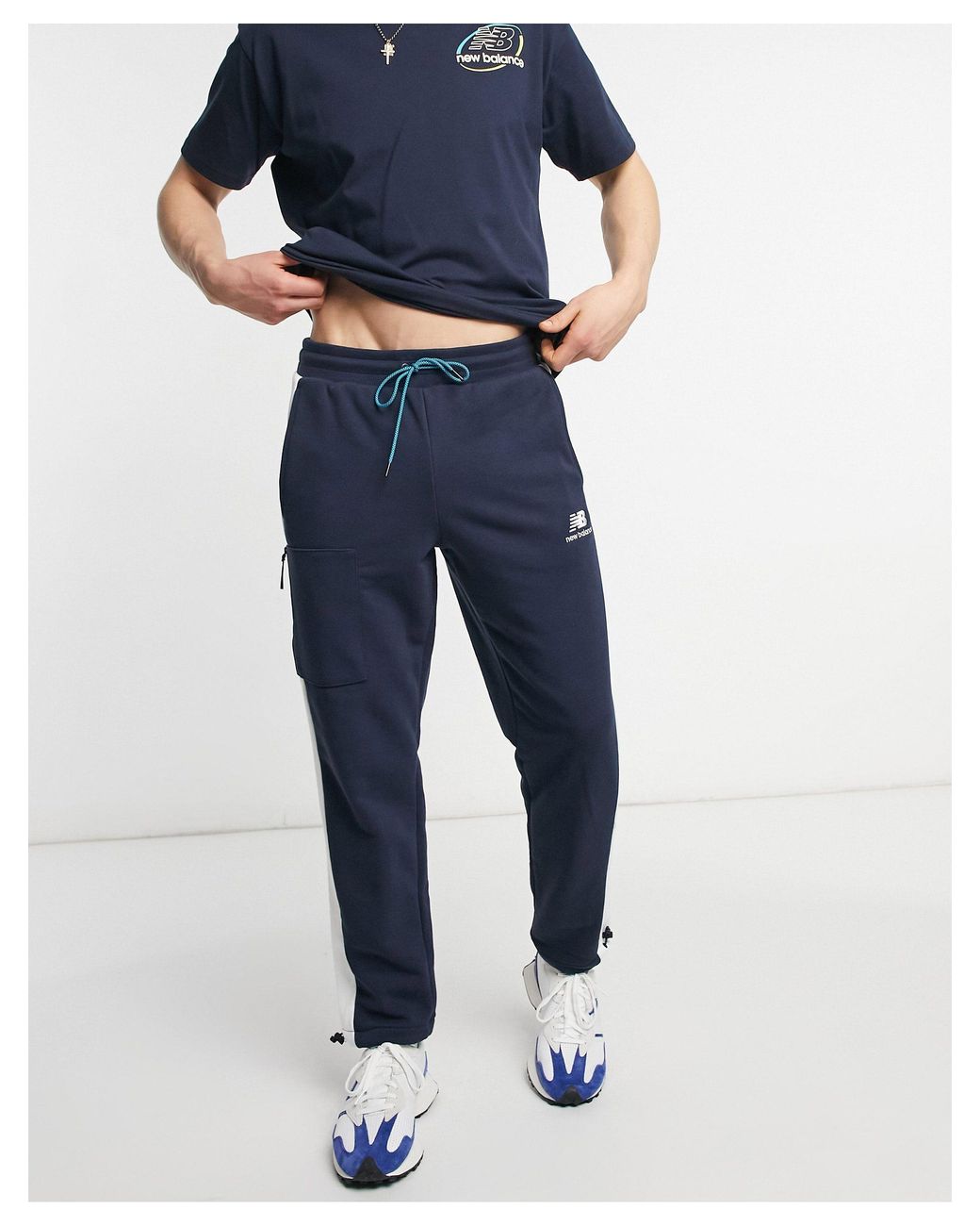 New Balance jogger in Black for Men Lyst