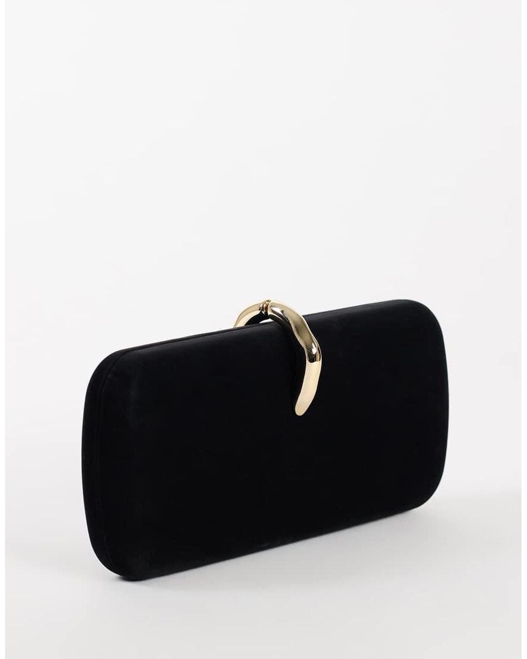 TOPSHOP White Jesse Small Clutch Bag With Hardware