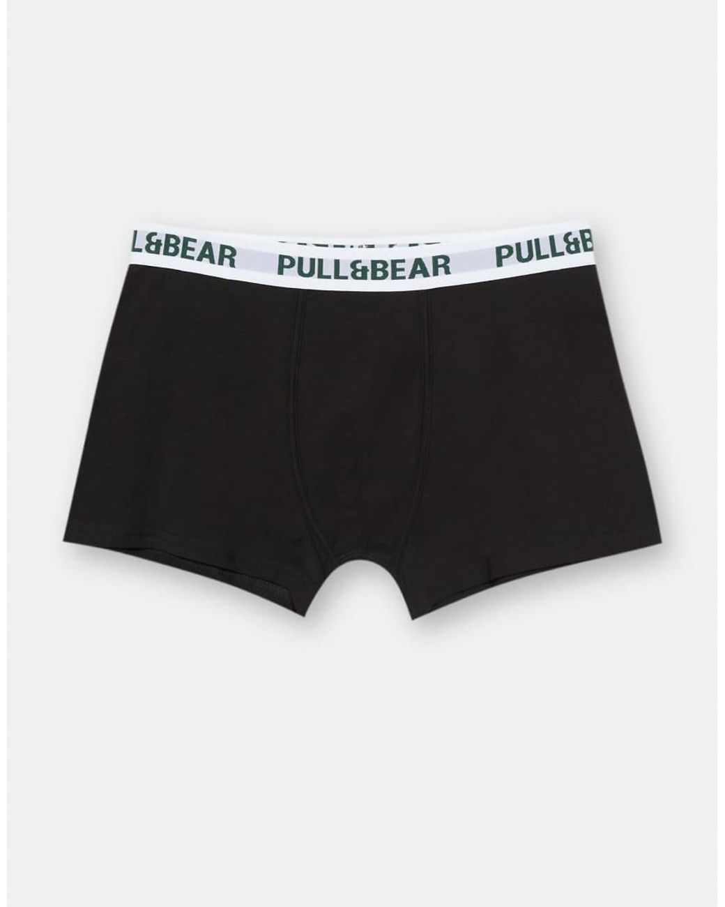 Confezione Da 3 Boxer di Pull&Bear in Black da Uomo
