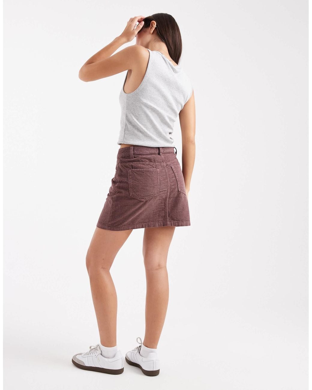 ASOS Red Mini Skirt