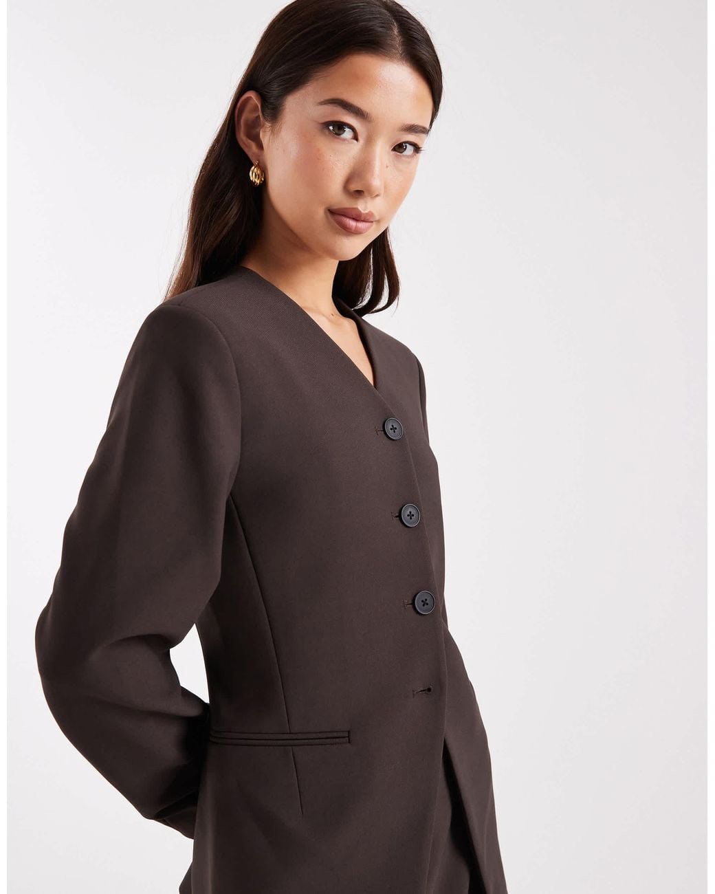 ONLY Black Structured Blazer Co-ord
