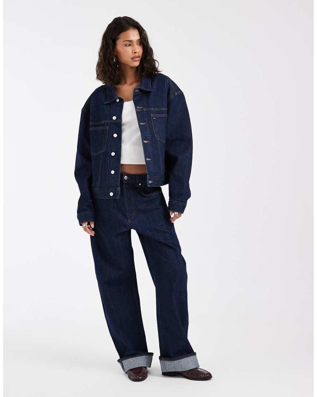 Tommy Hilfiger Blue Archive Trucker Denim Jacket