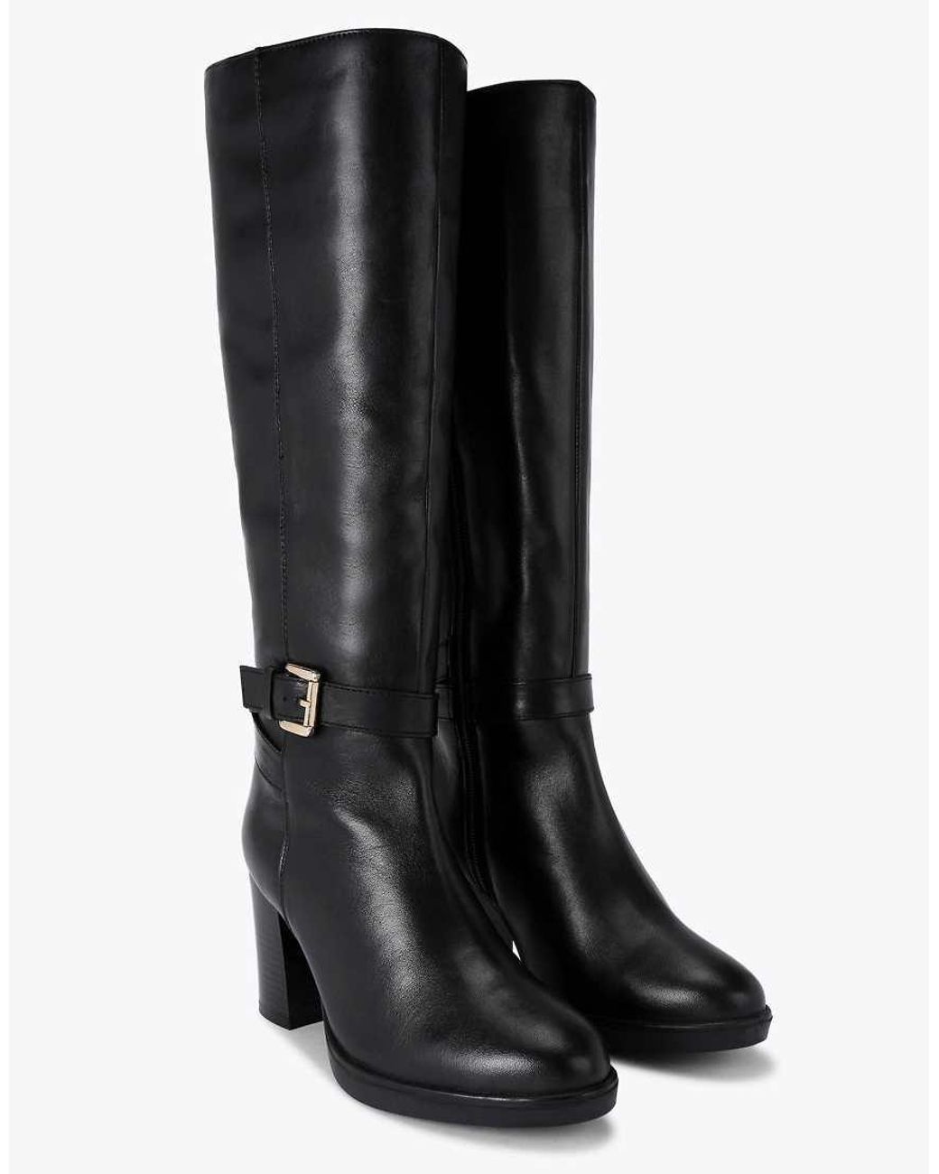 KG by Kurt Geiger Black Sage High Leg Knee Boots