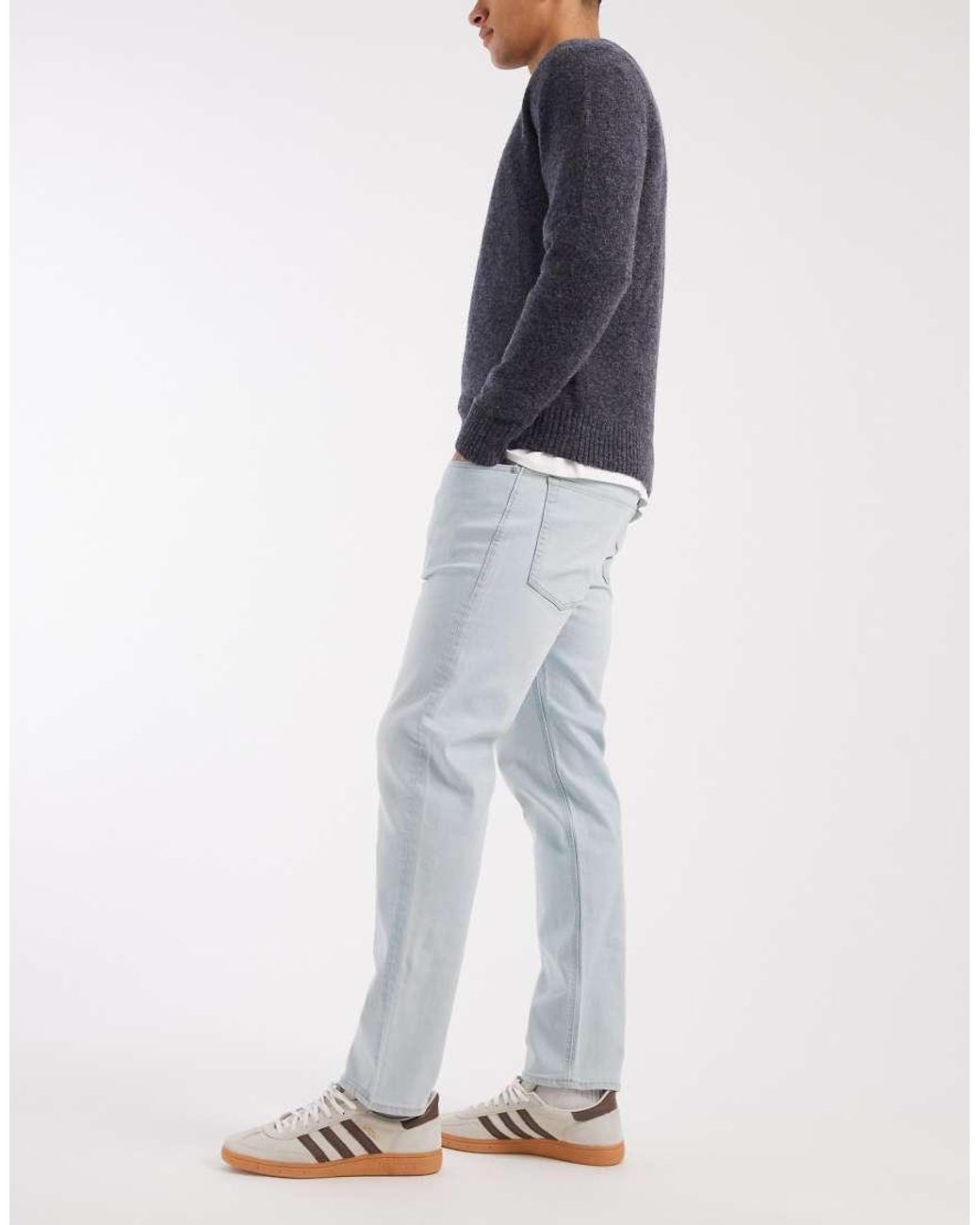 JJ Rebel Blue Adam Straight Jeans for men