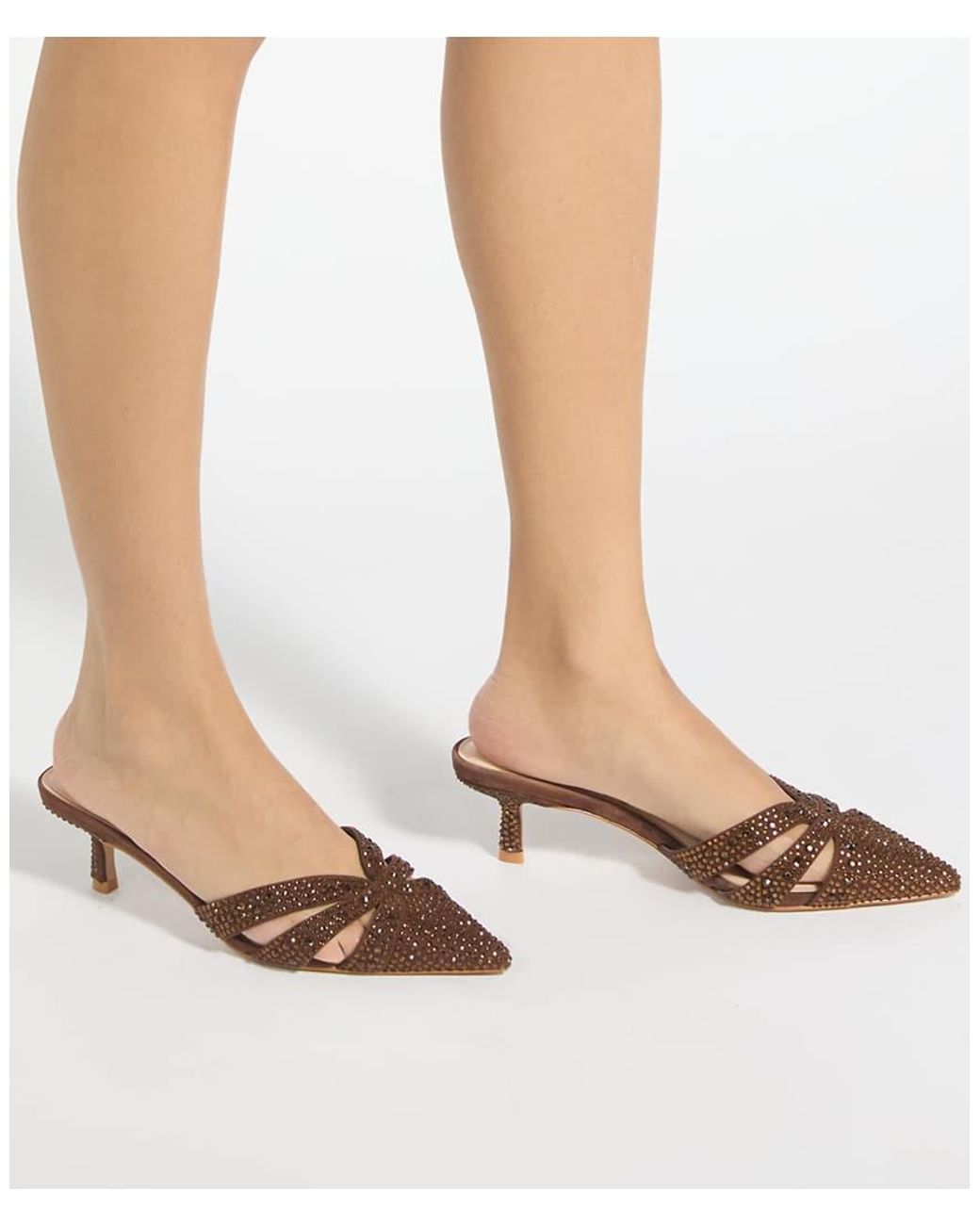 Dune Brown Calla Mules