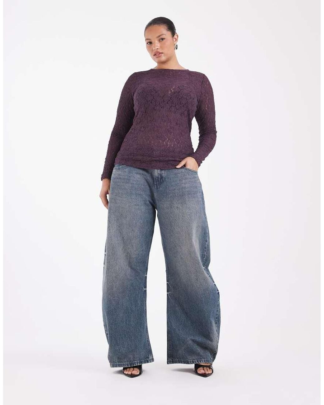 Top di ONLY in Purple