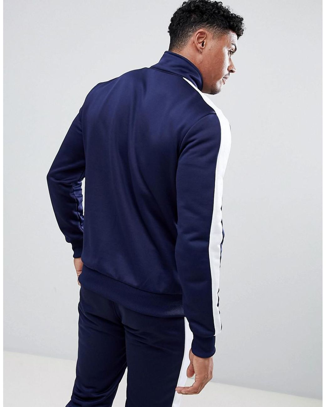 PUMA Archive T7 Track Jacket In Navy 57265806 in Blue for Men 