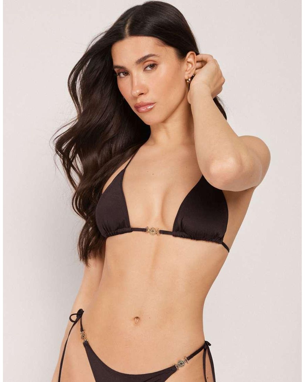 Calzedonia Natural Triangle Bikini Top Minimal Fit