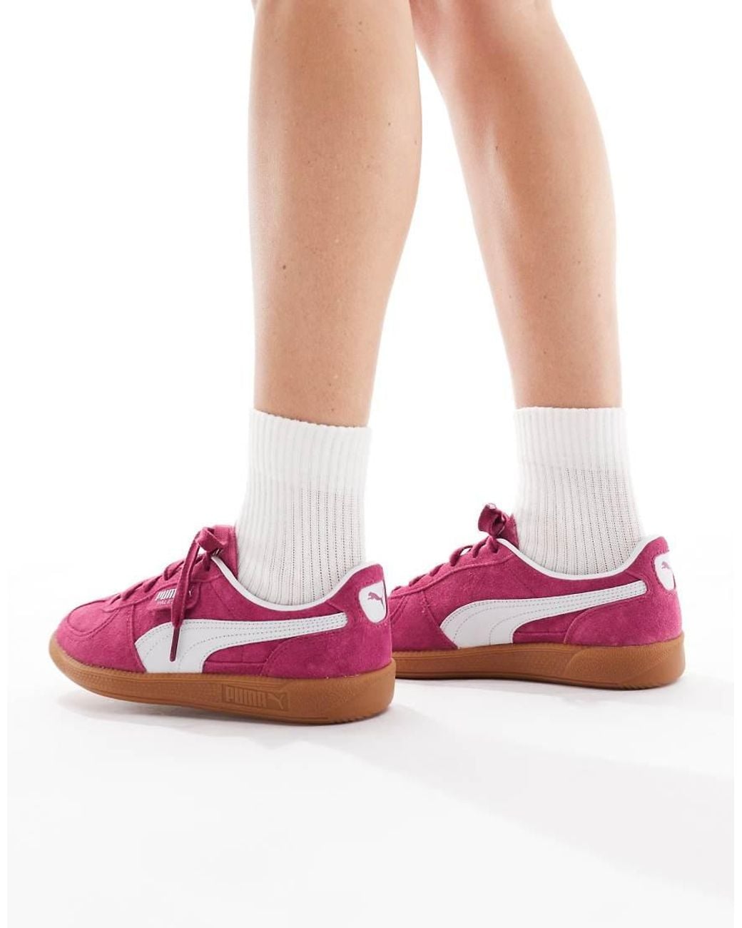 PUMA Pink Palermo Sneakers