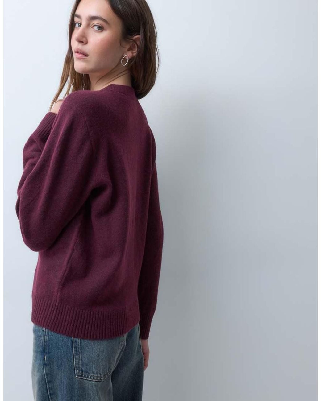 JJXX Blue Crew Neck Knitted Jumper