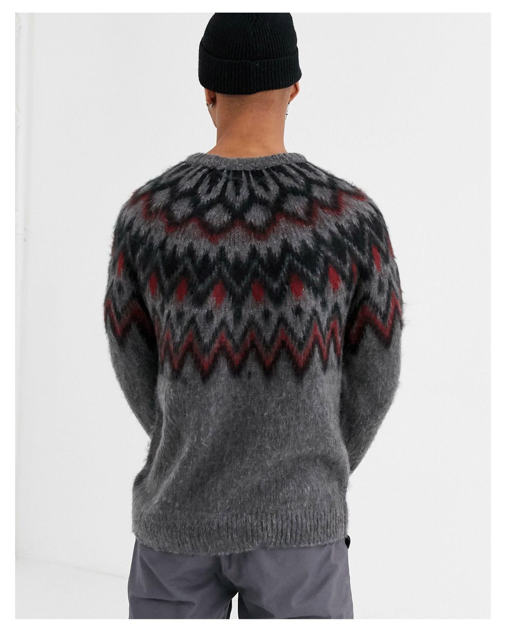 topman grey jumper