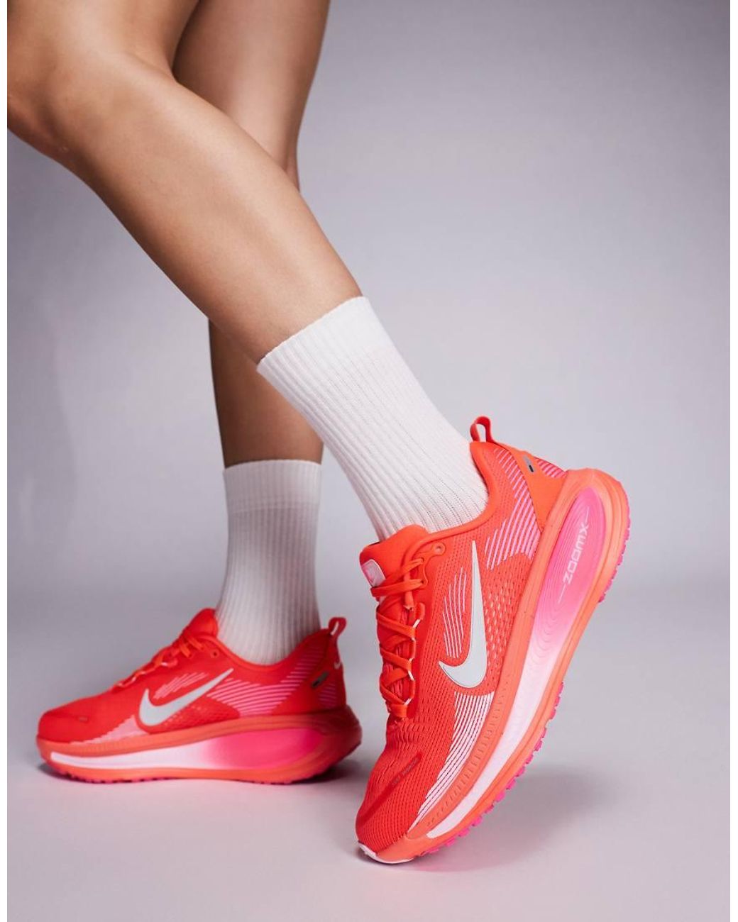 Nike Pink Vomero 18 Trainers