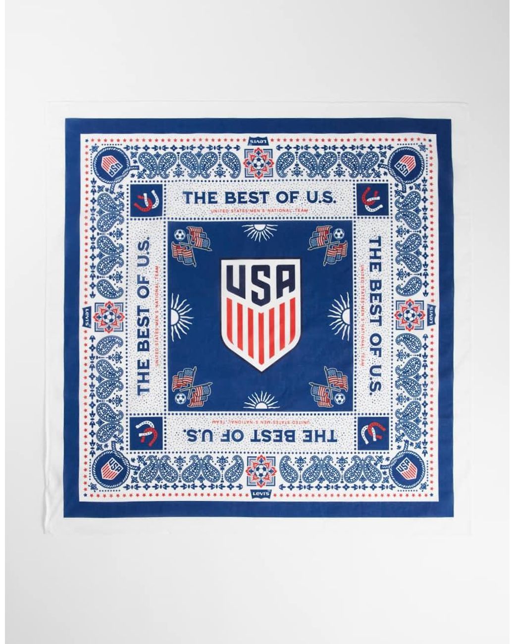 Levi's Blue Usa Bandana
