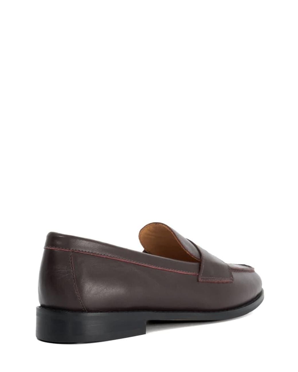 Dune Brown Ginelli Loafers