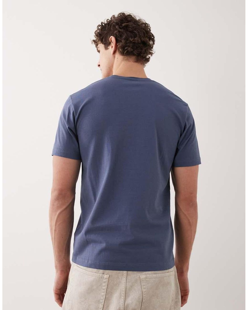 ARKET Blue Jersey T-shirt for men