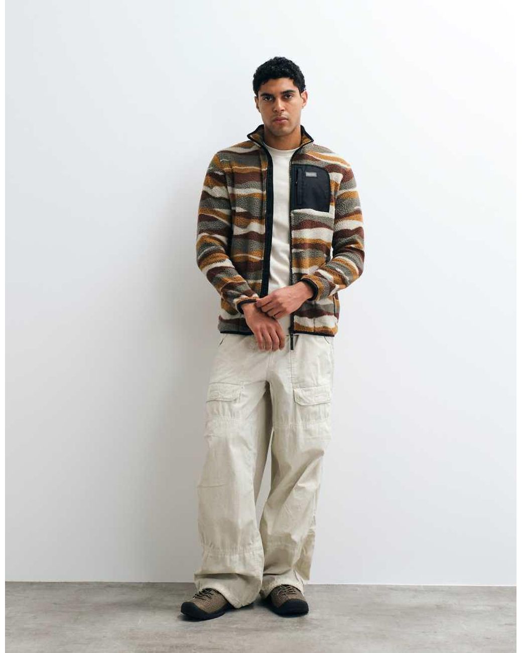 Regatta Brown Frankie Borg Cosy Fleece for men