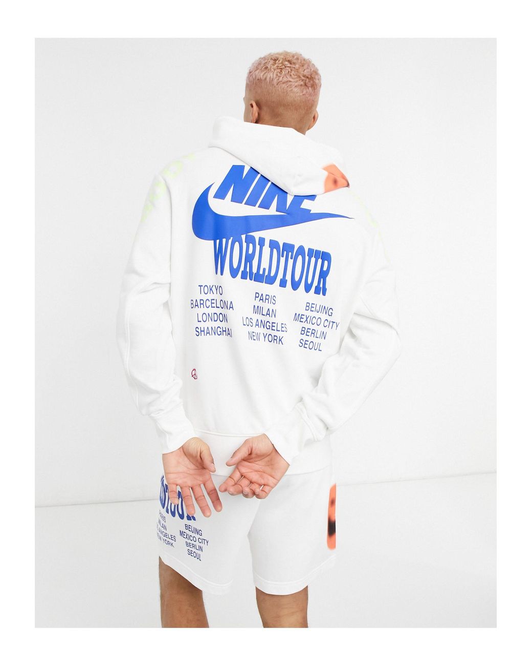 Nike World Tour Pack Graphic Hoodie in 