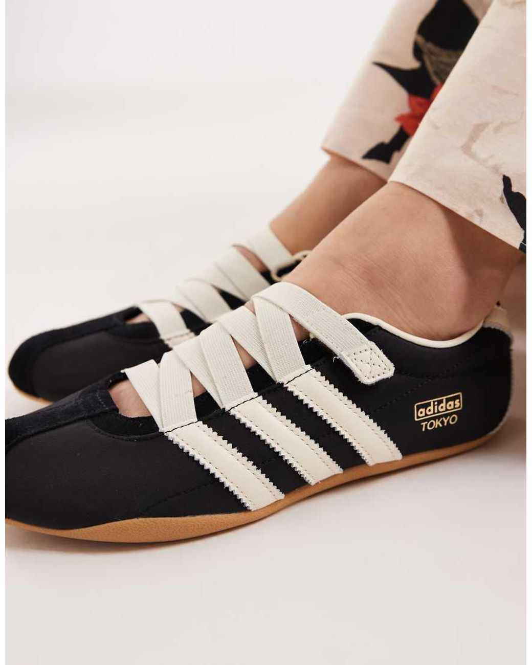 Adidas Originals Black Tokyo Mary Jane Sneakers