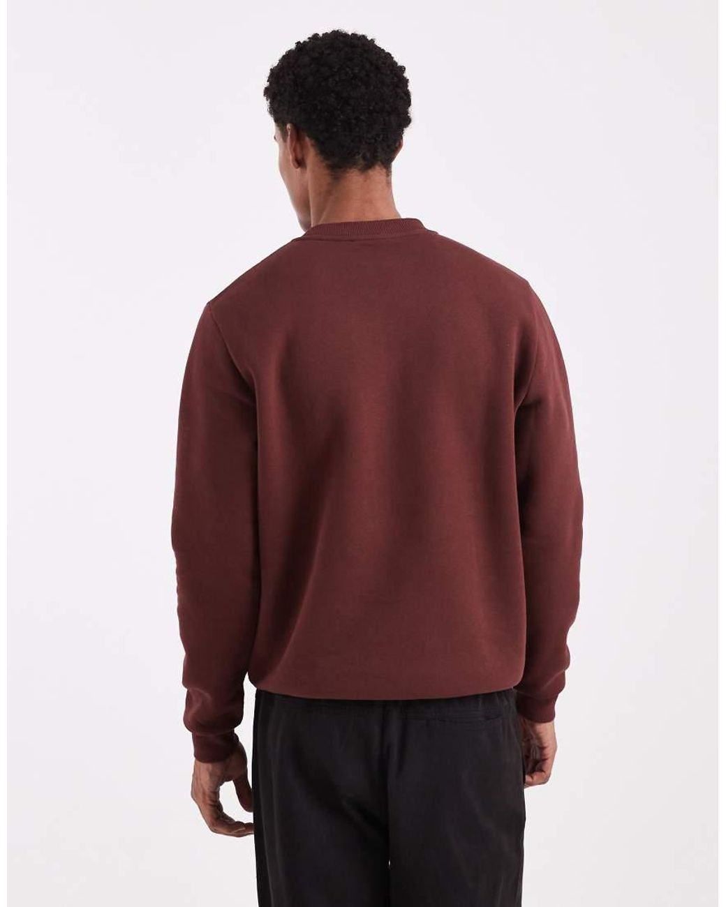 ASOS Red Essentials Sweatshirt for men