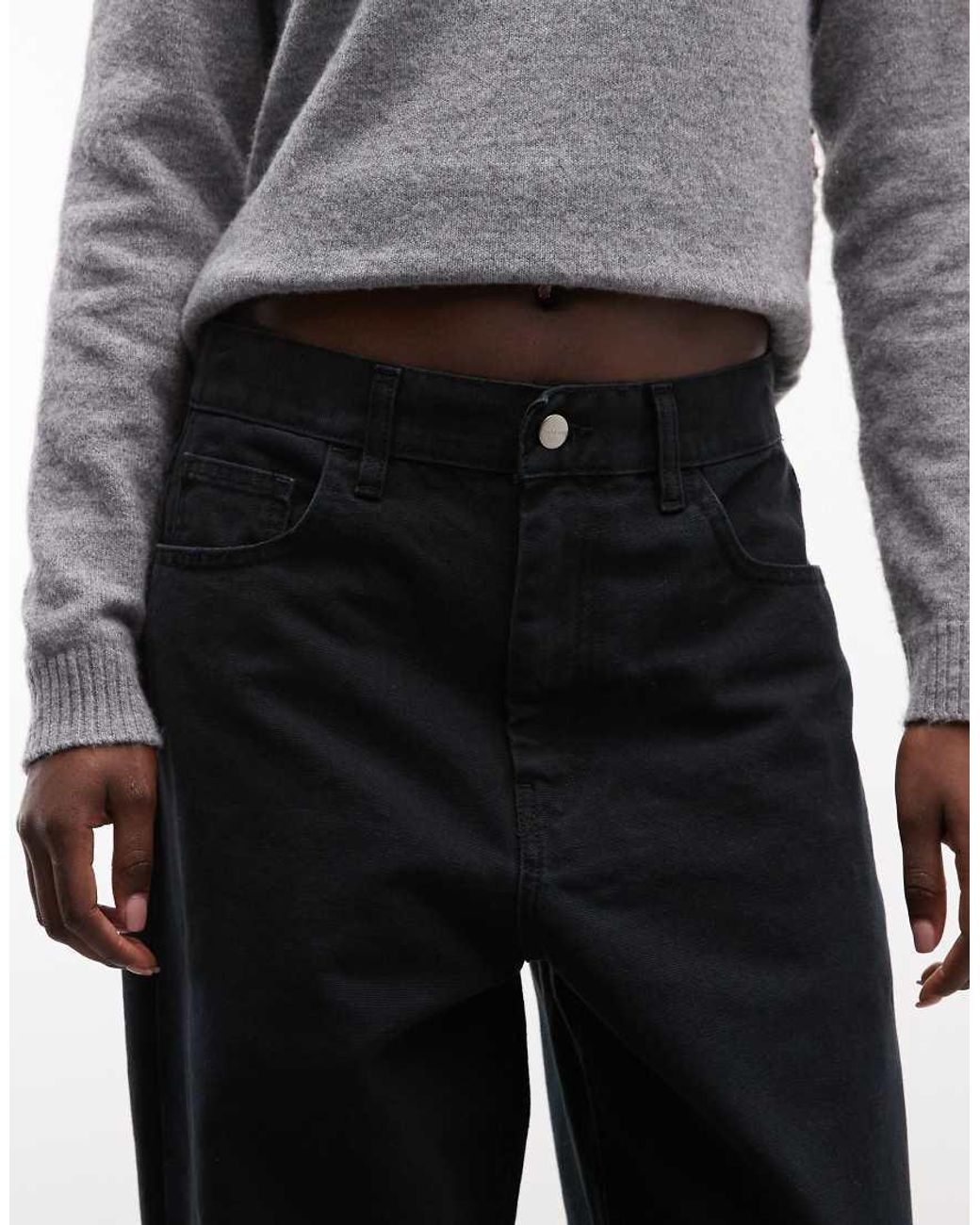 Carhartt Gray Brandon Loose Fit Trousers