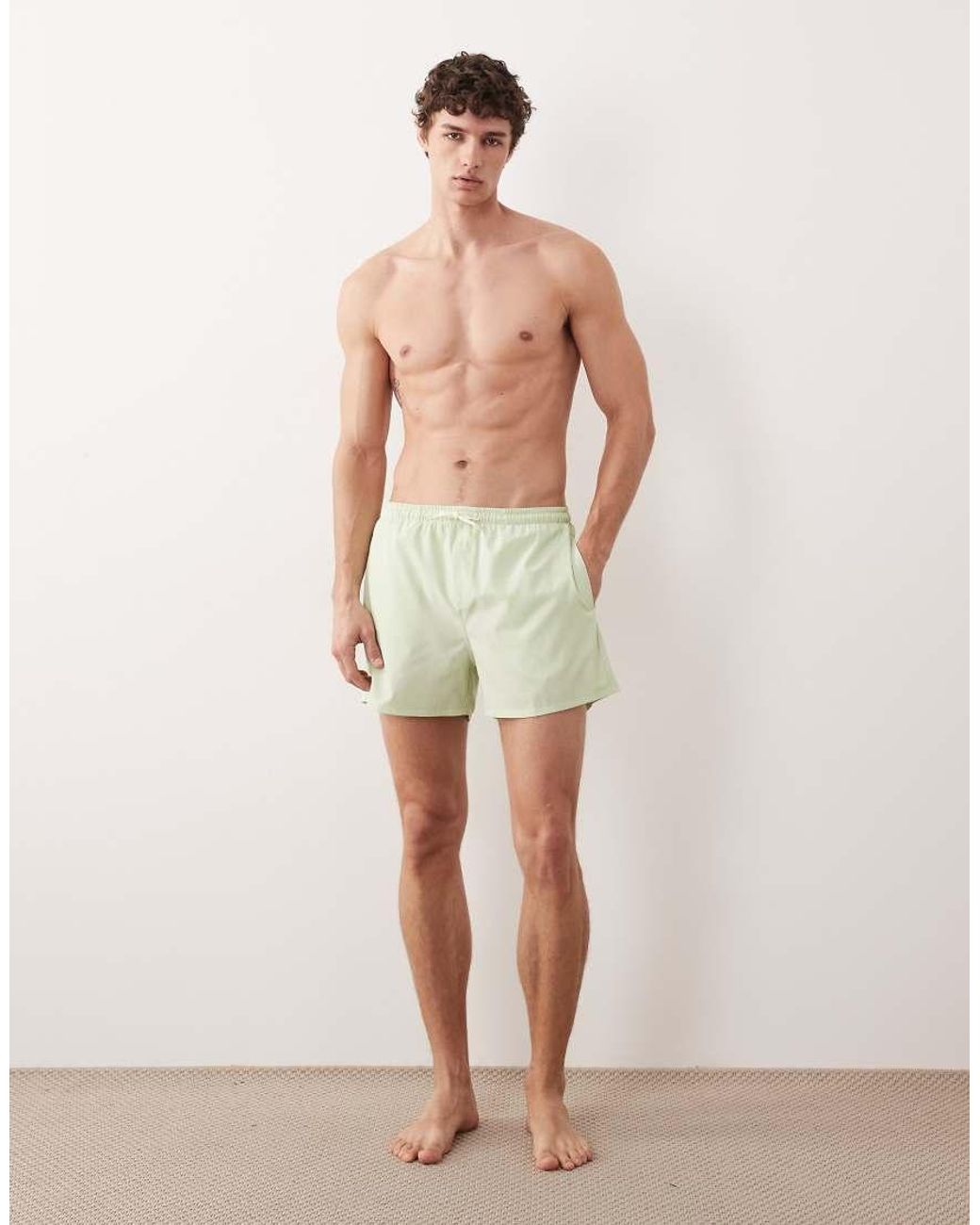 Free Society Green Swimshort for men