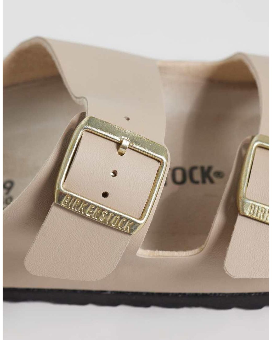 Birkenstock Natural Arizona Birko-Flor Sandal