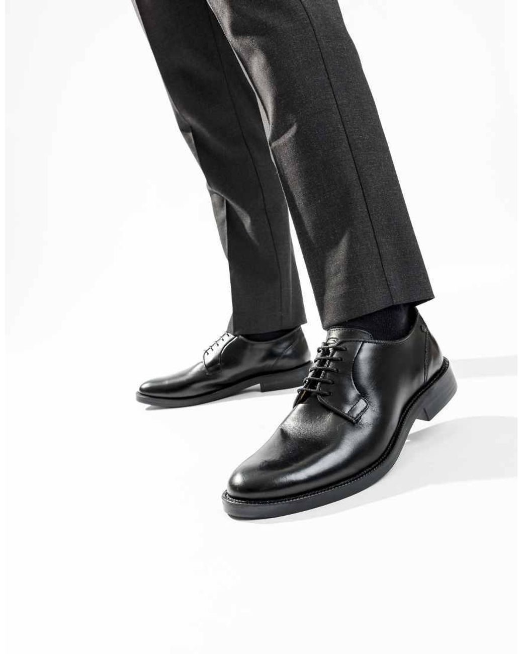 Base London Blue Luca Lace Up Shoe for men