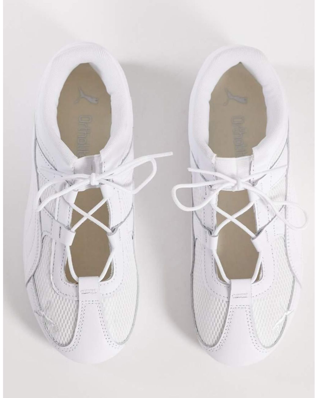 PUMA White Speedcat Go Mary Jane Sneakers
